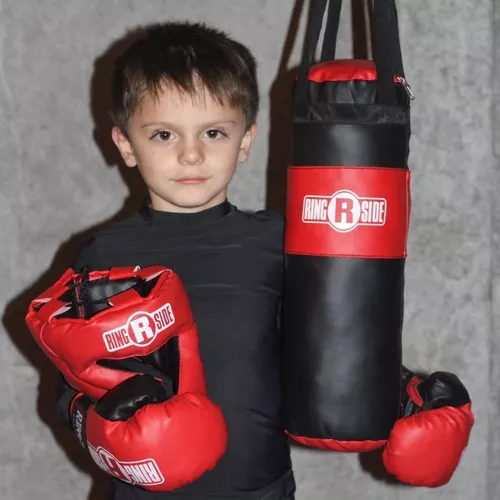 Set boxeo infantil saco y guantes