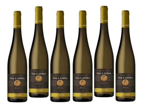 Pack 6 Vino Verde Blanco Albariño Via Latina, 750ml
