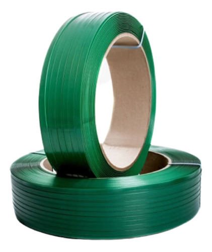 Fleje Plastico Pet Verde 1/2, 5/8 Y 3/4 X 2000 Mts