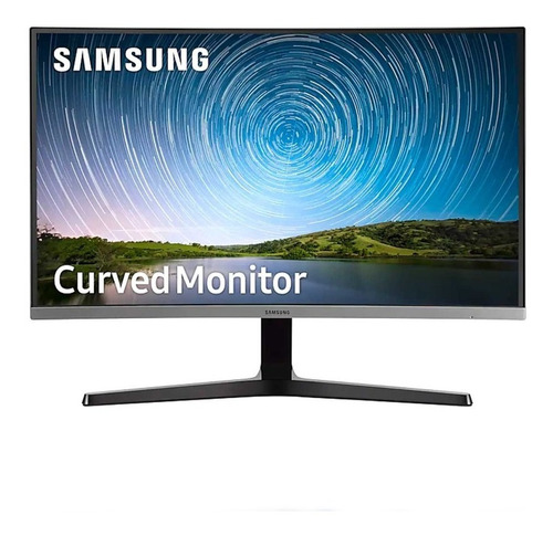 Monitor De Juegos Curvo Sin Marco Cr50 De 27  Samsung