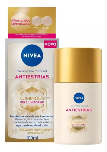 comprar Nivea Luminous 630® Sérum Óleo Corporal Antiestrias 100ml Neutra