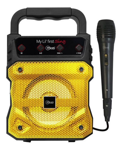 Parlante Karaoke Mlab My Lil First Sing Bluetooth Niños