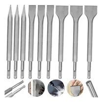 Comprar Kit 9 Peças Ponteiro Talhadeira Martelete Sds Plus Hr2470  