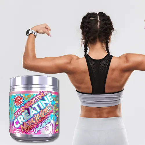 Creatina Monohidratada 400gr Doblemente Micronizada Usa