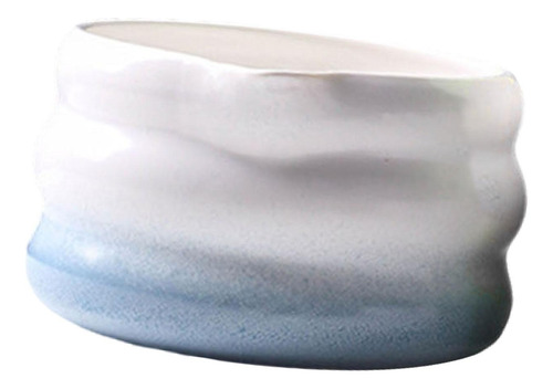 Japonese Matcha Tea Bowl Tazón De Tazón De Gradiente Azul