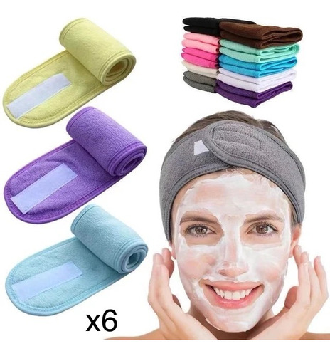 Vinchas Para Spa,aplicar Tratamientos Faciales,maquillarse