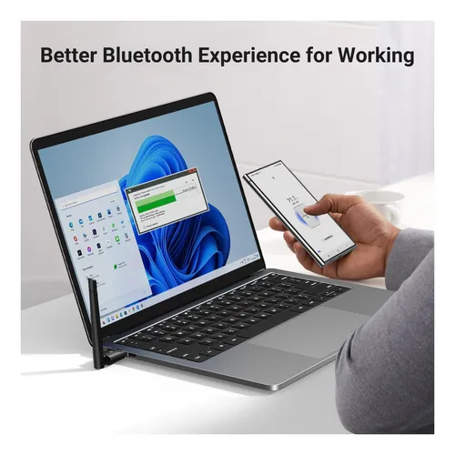 Adaptador De Ugreen Bluetooth 54 Para Pc, Dongle Usb De De