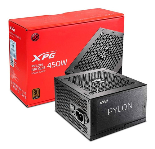 Imagem 1 de 4 de Fonte Xpg Pylon 450w 80 Plus Bronze - Lacrado