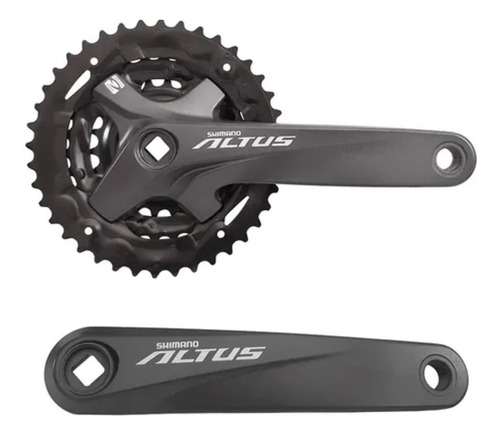 Pedivela Shimano Altus Fc M2000 Triplo 9v 175mm 40/30/22