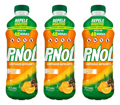 Pinol Repeleinsectos Eficaz Y Natural Para El Hogar 4.95 Lt.