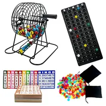 Comprar Junwrrow Deluxe Bingo Juego Set-includes Bingo S87pe