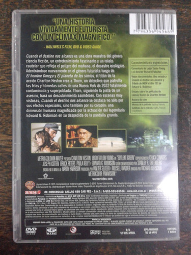 Imagen 2 de 4 de Cuando El Destino Nos Alcance (1973) * Dvd * Ciencia Ficcion