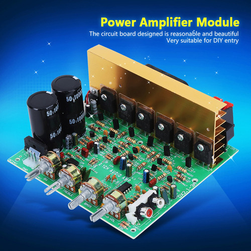 A Placa Amplificadora De Potência De 300w, Subwoofer De 2.1
