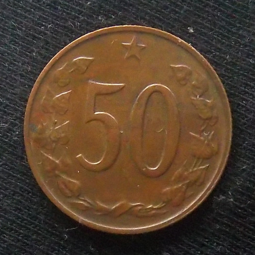 Checoslovaquia 50 Heleru 1964 Excelente Km 55.1