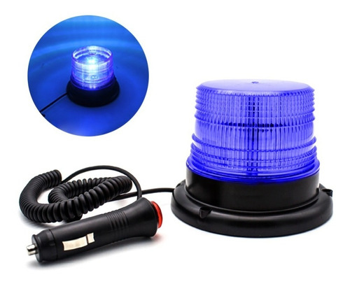 Baliza Intermitente Led Seguridad Vial Flash 12/24v