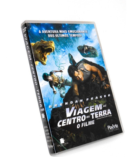 Dvd Viagem Ao Centro Da Terra O Filme 2008 Brendan Fraser