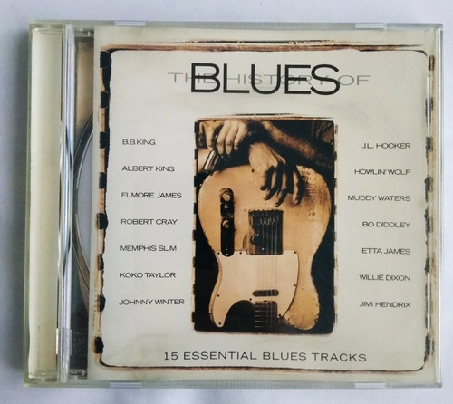 The History Of Blues Cd Compilación