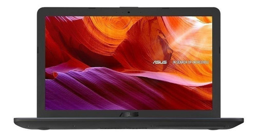 Imagen 1 de 6 de Laptop Asus X543MA gris 15.6", Intel Celeron N4000  4GB de RAM 500GB HDD, Intel UHD Graphics 600 1366x768px Windows 10 Home