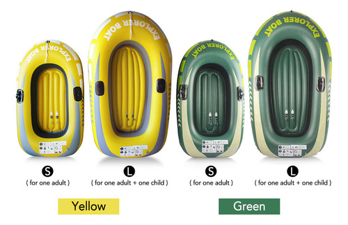 Q Canoe One For Persona, Barco Inflable, Barco De Pesca