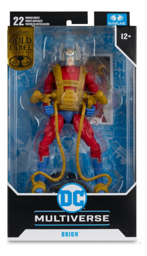Mcfarlane Orion New Gods Dc Comics Gold Label 2025 (Reacondicionado)