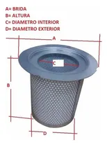 Comprar Filtro Separador Aceite Compresores Vtm 490004