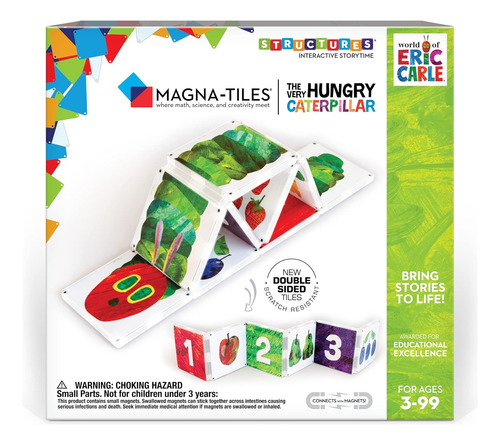 Juego De Construccion Magna-tiles Very Hungry Caterpillar