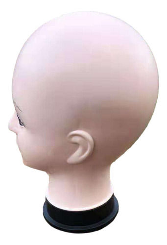 Cabeza De Maniquí Femenina Calva, Cabeza De Entrenamiento,