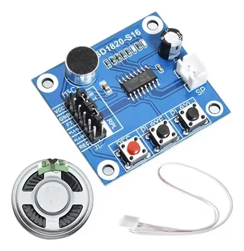 Módulo Voz Isd1820 Grabación Reproducción Para Arduino