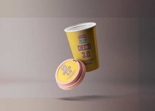 5 Mockup Vaso Termico Cafe Bebidas Calientes Photoshop Pack1