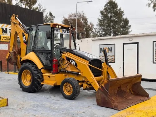 Caterpillar 416e Retro Excavadora 2009 No Pala, Nqnmaq