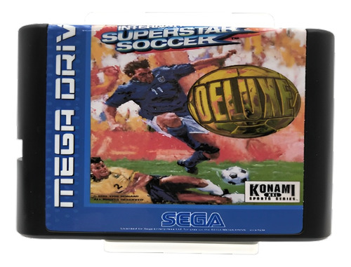 Mega Drive Jogo Internacional Superstar Soccer Deluxe Parale