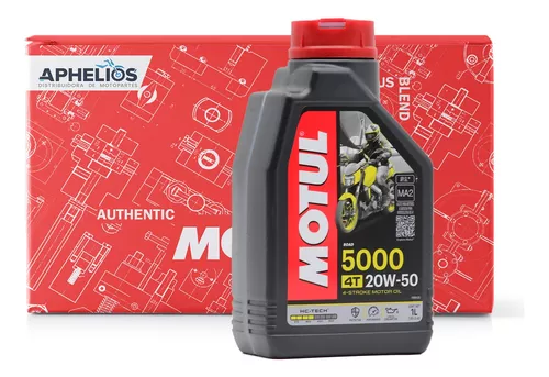 Aceite para moto Motul 4t 5000 10w40 Semi Sintético 1l