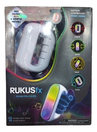 Mezclador De Música Controlada Con Movimiento Rukusfx