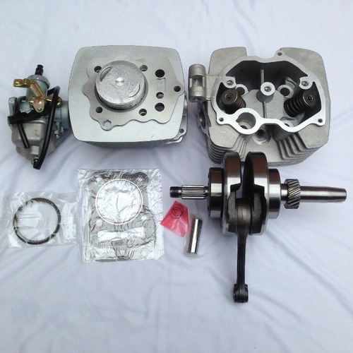 Kit Motor Cg200/gs200 (cilindro, Cigüeñal, Tapa, Carburador)