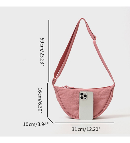 8 Bandolera Hobos De Nylon (dg) For Mujer Y Hombre, Bolsos