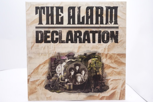 Vinilo The Alarm Declaration 1984 I.r.s. Made In Uk