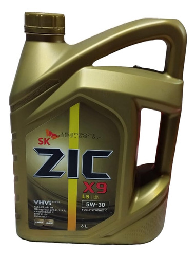 Aceite 5w30 Zic Sintético Motores Diesel Y Bencinero 