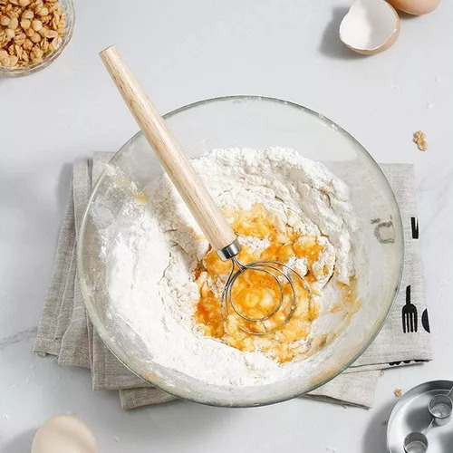 Mezclador De Masa Danés Para Pan De 3 Piezas