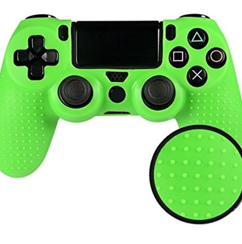 Imagen 2 de 2 de Funda De Silicona Con Antideslizante Para Joystick Ps4