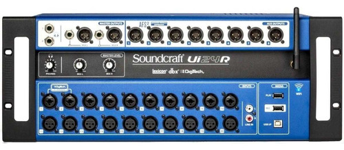 Consola de mistura Soundcraft Ui24R 220V