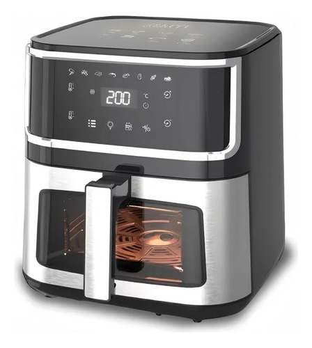 Freidora De Aire Mti Air Fryer Sin Aceite 9l 1800w Saludable