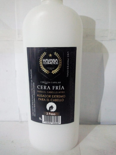 Cera Fria Havana Afro De Litro Original Garantizada