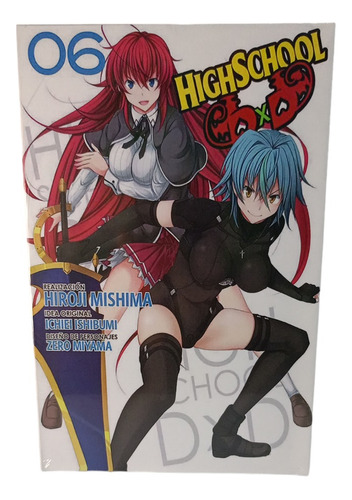 Highschool Dxd Manga Libro Tomo 6