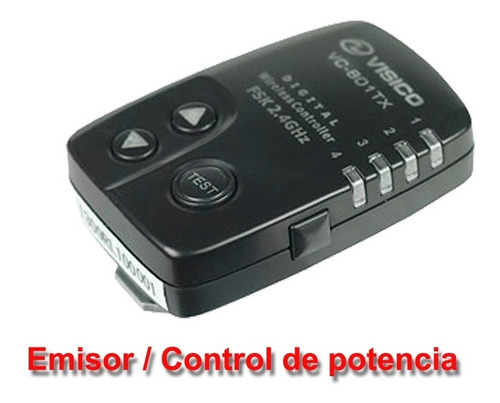 Imagen 4 de 9 de Kit Flash Estudio 300w Sombrilla Tripode Emisor Bolso Visic