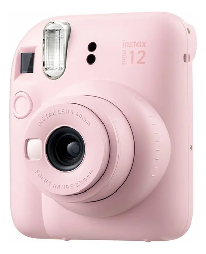 Câmera instantânea Fujifilm Kit Instax Mini 12 + 10 filmes rosa