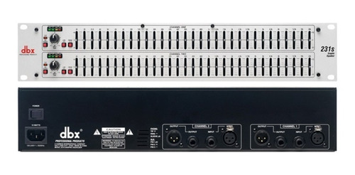 Equalizador Dbx 231s Stéreo 31 Bandas 2 Canais Bivolt C Nota