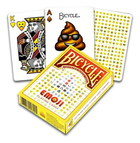 Bicicleta Emoji Juego De Cartas Uspcc Sealed Deck