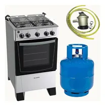 Comprar Cocina James C 205 B Inox Combinada + Envase Garrafa 13kg