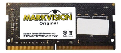 Memoria Sodimm Ddr4 Markvision 4gb 2400 Mhz 1.20v Bulk