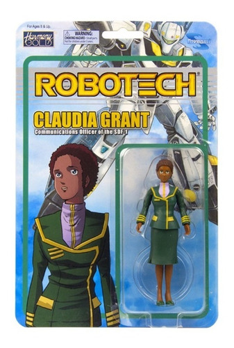 Figura Claudia Grant Robotech Toynami